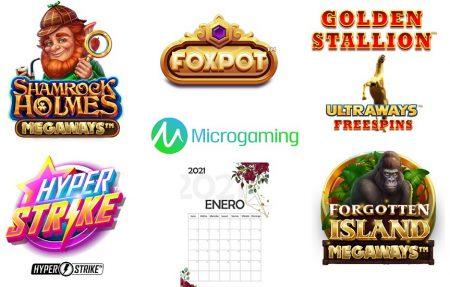 Microgaming ingresa al nuevo año con una serie de lanzamientos exclusivos