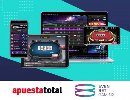 Perú: Apuesta Total ofrecerá plataforma de poker de EvenBet Gaming