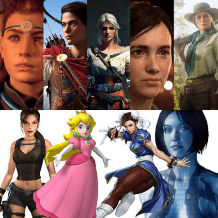Los personajes femeninos más icónicos de los videojuegos