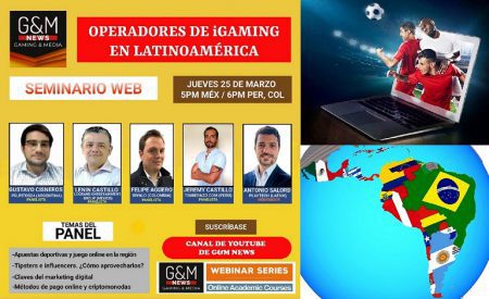 Se viene el nuevo Webinario de Operadores de iGaming en LatAm