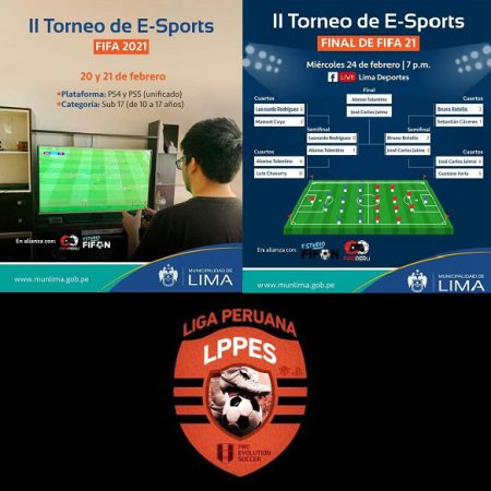 Exitoso torneo gratuito de Esports a cargo de la Liga Peruana de PES