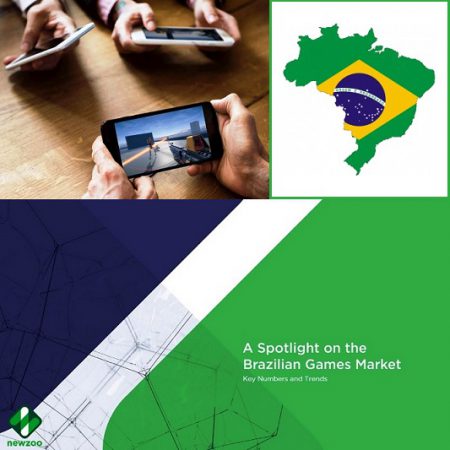 Jogos no Brasil vão gerar receita de USD 2,3 bilhões até o final de 2021, segundo Newzoo
