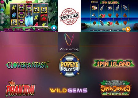 The Phantom and Spin Island, os primeiros jogos da Vibra Gaming a obter certificação internacional