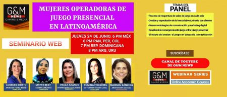 Mujeres operadoras del gaming, protagonistas de un nuevo webinario