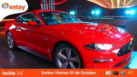 Chile: Casino Antay sortea un Ford Mustang GT 5.0 entre los socios de Luckia Club