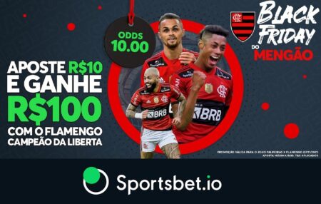 Sportsbet.io lança ‘Black Friday do Mengão’ para final da Libertadores