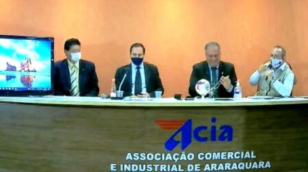 Omori participou de conferência sobre economia e turismo no Brasil