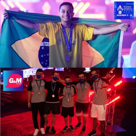 Duas medalhas de ouro para o Brasil nos Global Esports Games