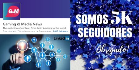 A G&M News ultrapassou 5.000 seguidores no LinkedIn