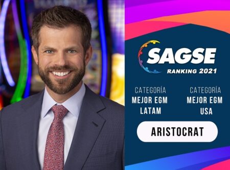 Aristocrat Gaming obtuvo dos valiosos premios del SAGSE Ranking por sus elogiados productos