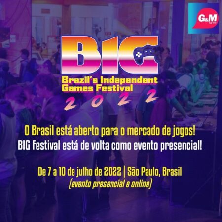 Brasil: As inscrições já estão abertas para o grande evento de videogames BIG Festival