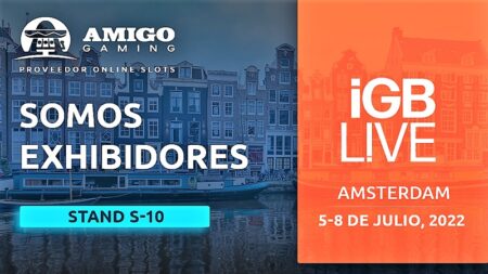 Amigo Gaming se prepara para mostrar sus atractivas slots en iGB Live! Amsterdam