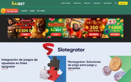 Descubra el casino en línea Rajbet, impulsado por Slotegrator
