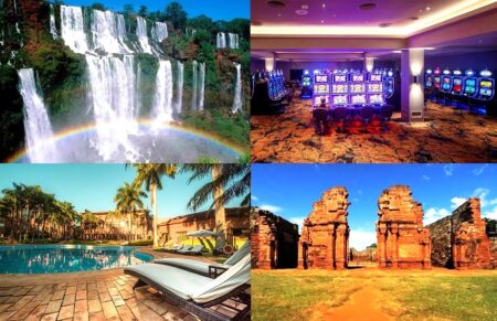 Turismo y entretenimiento en un paisaje paradisíaco