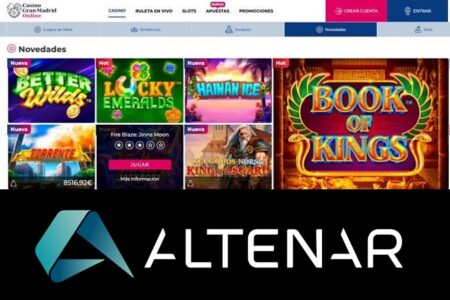 España: Altenar aportará sus innovadoras soluciones al Casino Gran Madrid