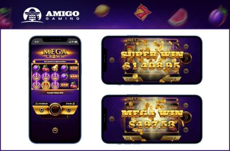 No início do iGB Live!, Amigo Gaming lança sua nova e atraente slot online MegaCrown