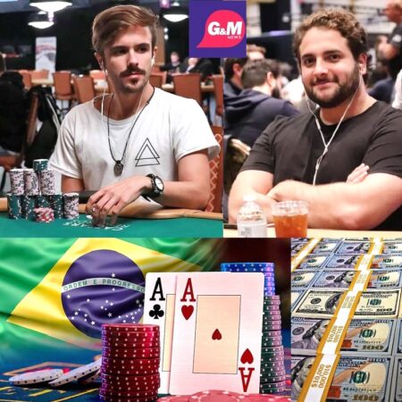 Yuri Martins e João Simão, mais uma vez brilhando no poker internacional