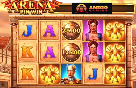 Amigo Gaming presenta su nueva slot online ‘Arena’, donde gladiadores y guerreros defienden su honor en el campo de batalla