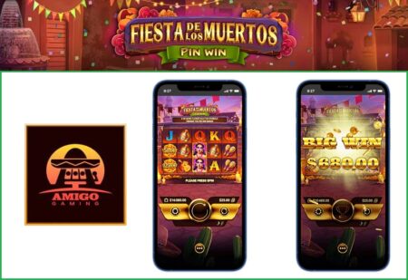Prepárate para disfrutar del colorido y los grandes premios de ‘Fiesta de los Muertos’, la nueva slot online de Amigo Gaming