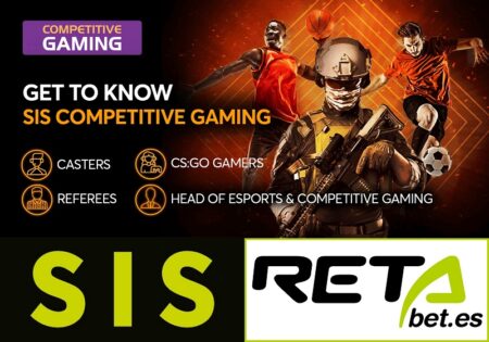 Parceria relevante entre a SIS e a RETAbet para seu produto Competitive Gaming de Esports para Espanha e América Latina