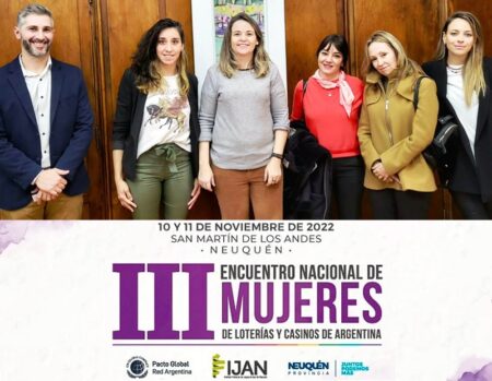 Se viene el III Encuentro Nacional de Mujeres de Loterías y Casinos de Argentina