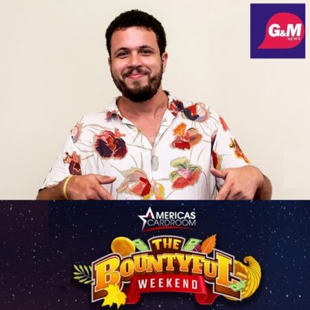 Luiz Constantino é campeão no US$ 215 BountyFul PKO do Americas Cardroom