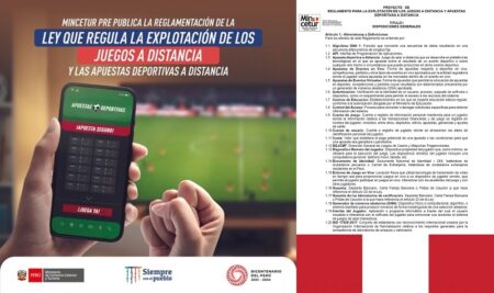 Perú: El Gobierno publica un proyecto de Reglamento Técnico del juego online
