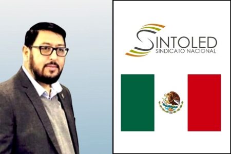 Pérez (SINTOLED). Brindando los mejores beneficios para los agremiados del juego en México