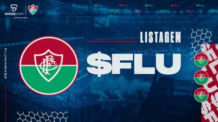 O Fluminense divulga listagem de seus Fan Tokens oficiais com a Socios.com