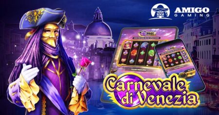 Colors, music, joy and prizes at ‘Carnevale di Venezia’, new multiline online slot by Amigo Gaming