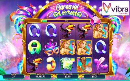 Fun, music, and prizes with ‘Carnaval Alegria’, the novelty of Vibra Gaming