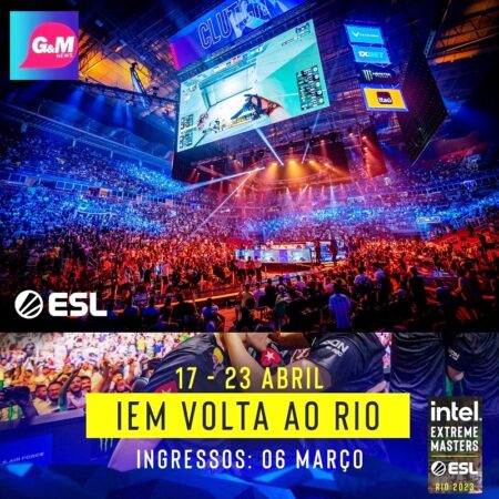 Ansiedade cresce para o próximo IEM Rio 2023