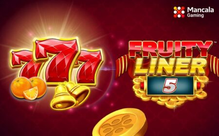 A Mancala Gaming oferece entretenimento clássico e grandes ganhos com ‘Fruityliner 5’, seu nova slot online