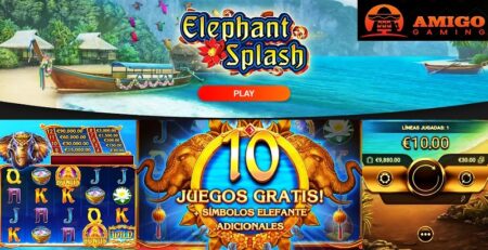 Llegó ‘Elephant Splash’, una fascinante video slot de Amigo Gaming