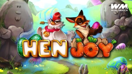 Excellent graphics and sound, and lots of humor with ‘HENjoy’, brand new online slot by Worldmatch