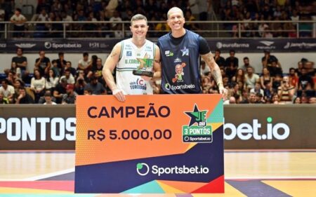 Brilhante competição no Jogo das Estrelas do NBB, patrocinado pela Sportsbet.io
