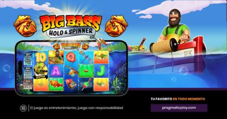 Pragmatic Play complementa su exitosa serie ‘Big Bass’ con la nueva slot ‘Big Bass Hold & Spinner’
