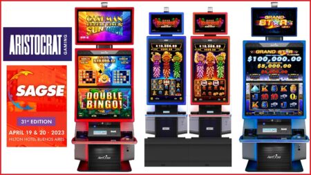 Aristocrat Gaming will dazzle visitors at SAGSE LatAm 2023 with its attractive products
