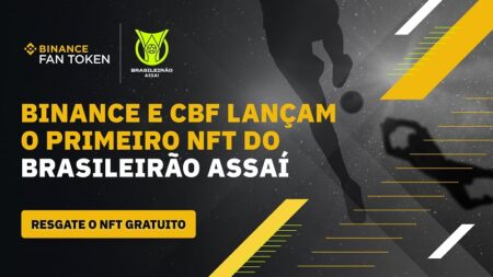 A CBF lança primeiro NFT do Brasileirão Assaí com a Binance