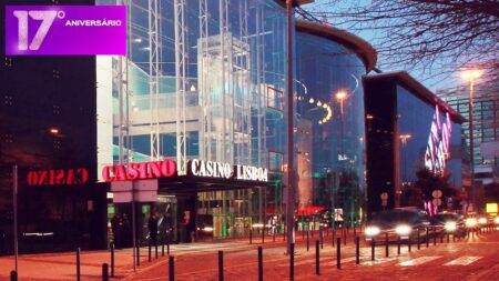 O Casino Lisboa alcança 17 anos de actividade
