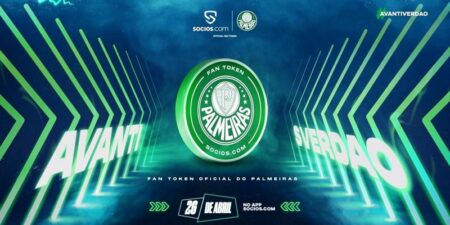 O Palmeiras e a Socios.com lançarão $VERDAO, o fan token oficial do clube
