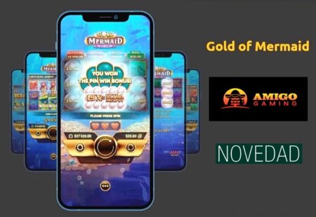 Revela los misterios del océano y encuentra riquezas en ‘Gold of Mermaid’, la nueva slot online de Amigo Gaming