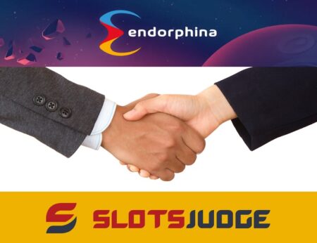 A Endorphina acorda com o Slotsjudge para criar conteúdo valioso para os jogadores
