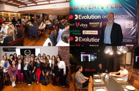 El sector del juego vivió una inolvidable noche de encuentro y diversión en G&M Eventos Perú 2023