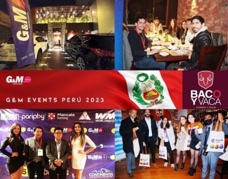 Everything is set up for G&M Events Peru 2023