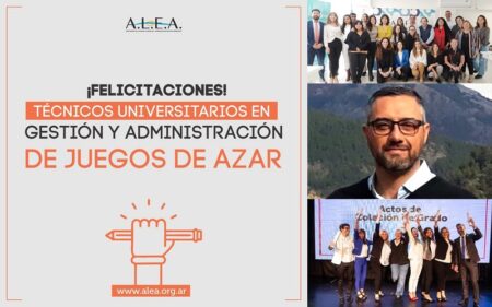 Más egresados de la Tecnicatura y propuestas sobre juego responsable en ALEA