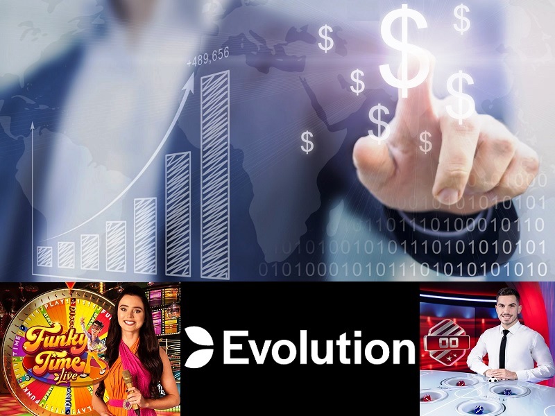 Excellent financial indicators for Evolution in H1 2023 and Q2 2023