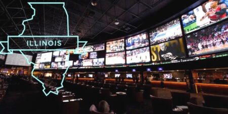 U.S.: Gambling handle and revenue grew for Illinois sportsbooks in May 2023