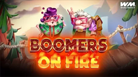 WorldMatch presents its latest creation, new online slot ‘Boomers On Fire’