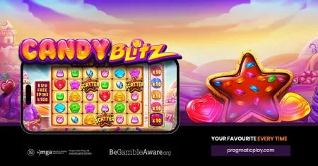 Enjoy a fresh and sweet sensation with ‘Candy Blitz,’ new online slot by Pragmatic Play